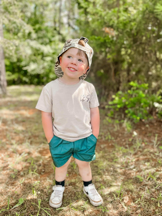 Emerald Green Performance Shorts