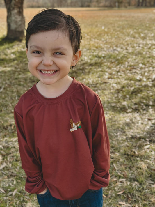 French Knot Mallard Shirt