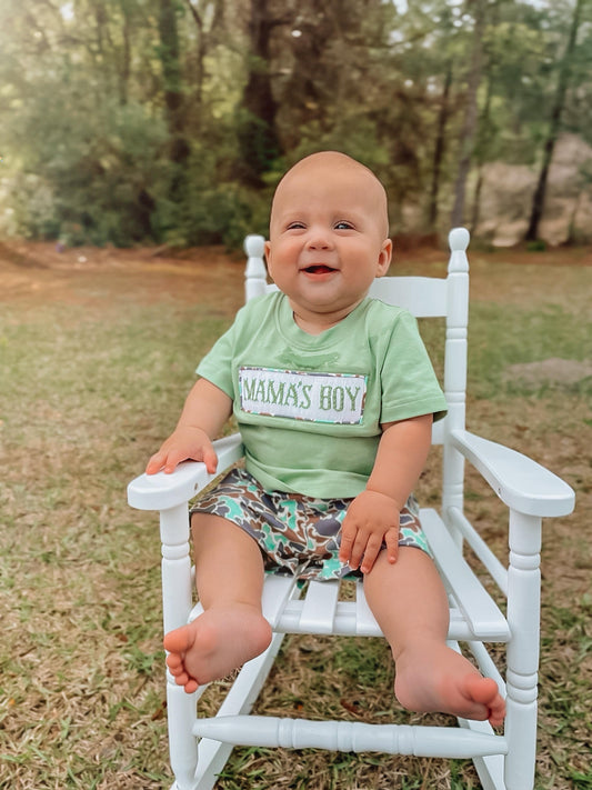 Mama's Boy Smock SET