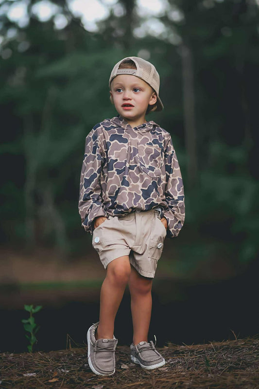 Coffee Camo Fishing Shirt