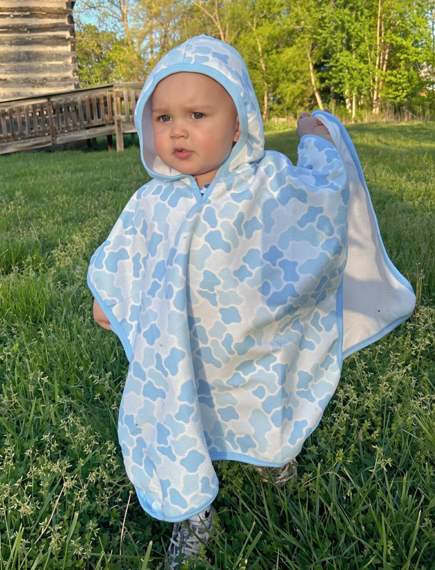 Blue Sky Camo Towel
