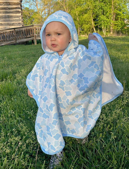 Blue Sky Camo Towel
