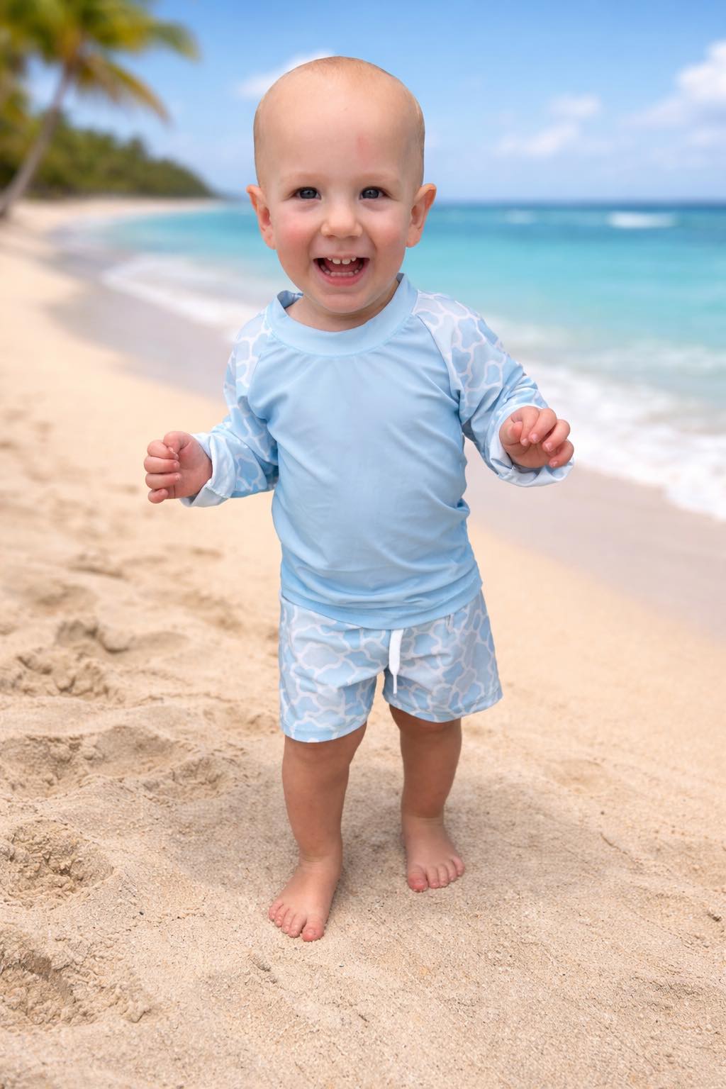 Sky Blue Swim Set