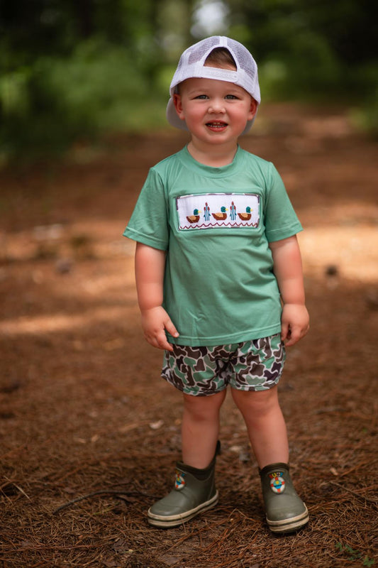 Smocked Mallard SET