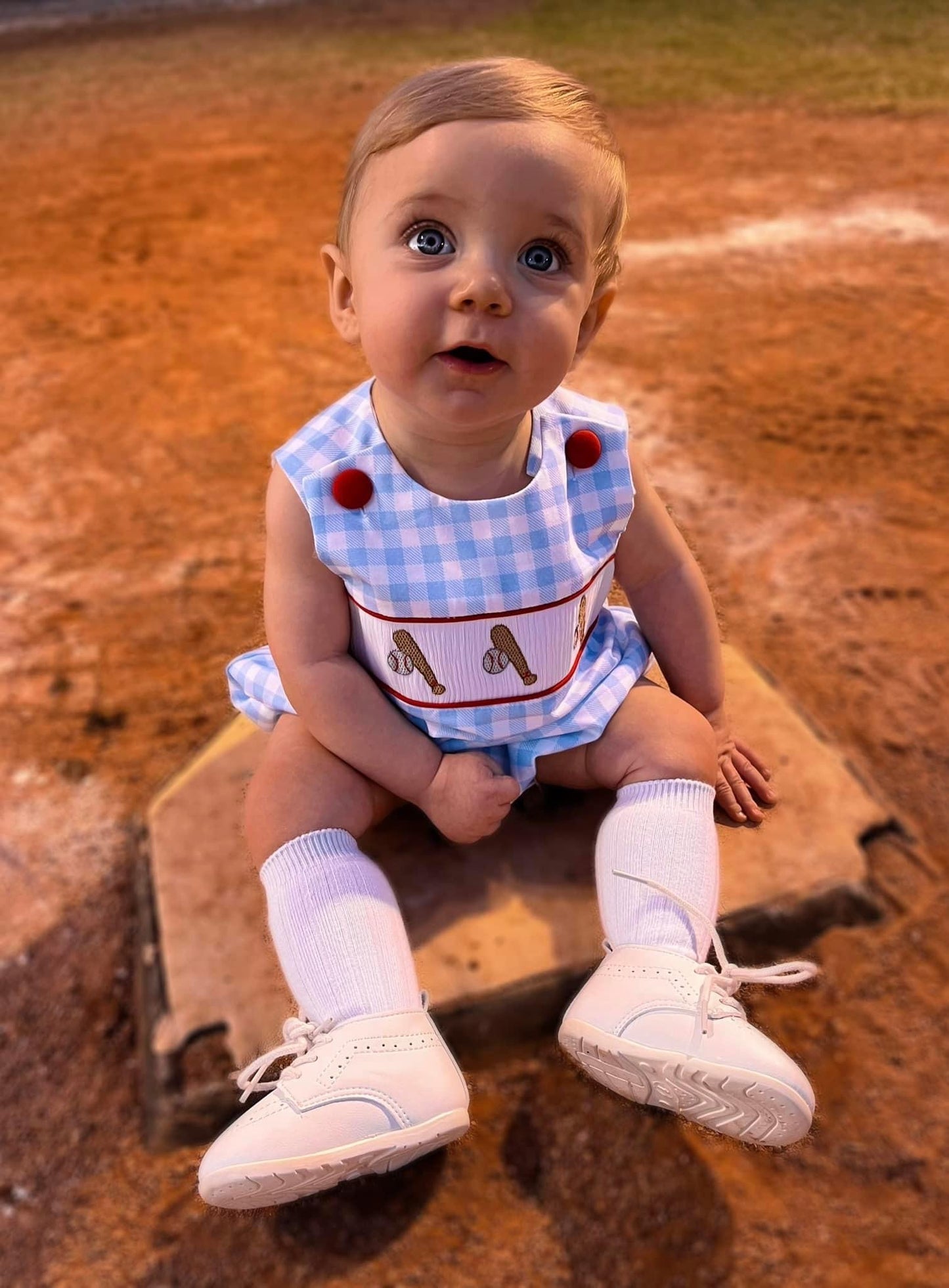 Smocked Baseball Bubble