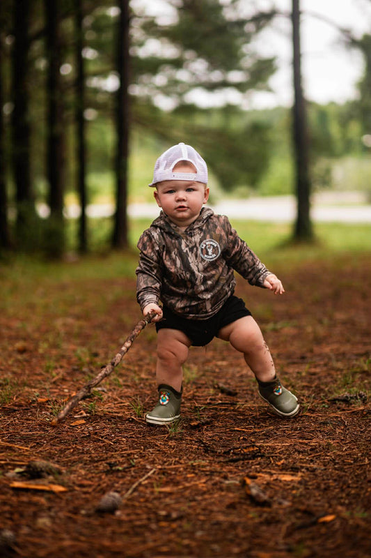 Colton's Wood Camo Pullover