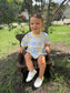Sunny Day Mama's Boy Smocked Bubble